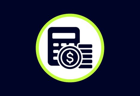 image of handshake over a financial report